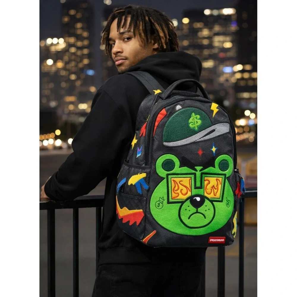SPRAYGROUND MONEY‎ BEAR MIND OVER MATTER DLXSV BACKPACK